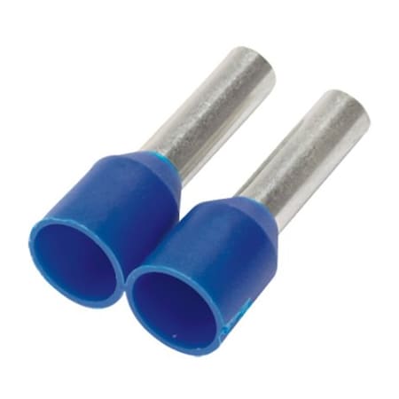 Panduit Ferrule, Insulated, 14 AWG, PK1500 FSD80-8-KD6